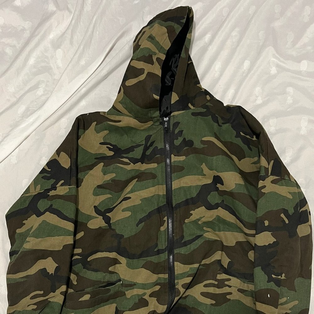 Green Camo Forever 21 Jacket Size M